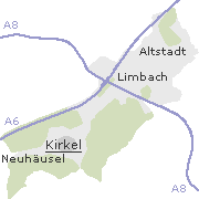 Orte im gebiet der Gemeinde Kirkel
