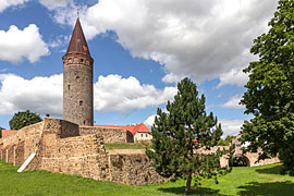 Zörbig, Schloss, Burgfried, Festung, Schloss #88495037 © wkbilder