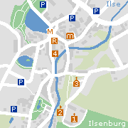 Sehenswertes und Markantes in der Innenstadt von Ilsenburg (Harz)