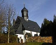 Kirche von Leukersdorf im Landkreis Stollberg