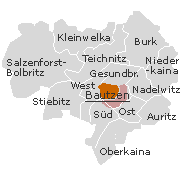 Bautzen, Stadtteile