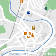 Sehenswertes und Markantes in der Innenstadt von Elsterberg