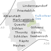 Orte im Stadtgebiet von Markranstädt