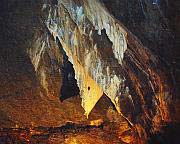 Syrau Drachenhöhle mit angefressenem Elefantenohr
