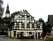 in der größten saächsischen Gemeinde Mülsen - Ortszentrum von Thurm