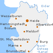 Dithmarschen Kreis in Schleswig-Holstein