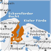Kiel Ostseestadt und Umgebung