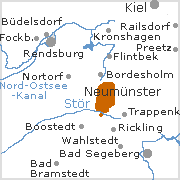 Neumünster in Schleswig-Holstein, Umgebung