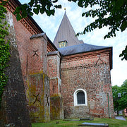 Kirche in Garding, romanische Ursprünge zu nachweisbar