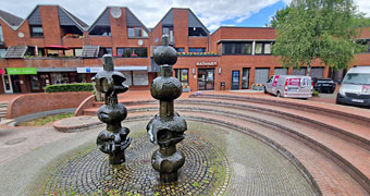 Marktplatz von Krempe