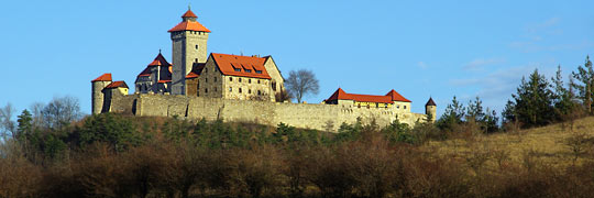 Die Wachsenburg bei Arnstadt ist eine der Drei Gleichen © LianeM