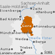 Umgebung von Gera