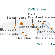 Kyffhäuser Kreis in Thüringen