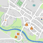 Sehenswertes und Markantes in der Innenstadt von Roßleben
