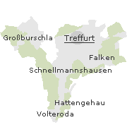 Orte im Stadtgebiet von Treffurt