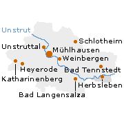 Unstrut-Hainich Kreis in Thüringen