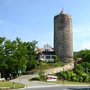 Turm der einstigen Camburg