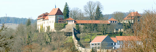 Creuzburg, Burg in der gleichnamigen Stadt im Wartburgkreis