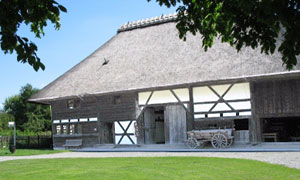 Bauernhaus im Freilichmuseum Kürnbach bei Bad Schussenried
