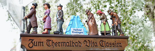 Wegweiser für Krotzingens Gäste