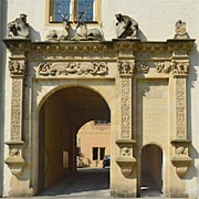 Göppingen: Portal am ehemals herzoglichen Schloss, Renaissance