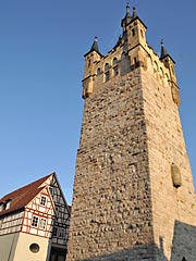 Heilbronn, Stadtmauer Götzenturm © Frankwalker.de