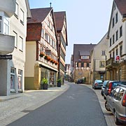 entlang der Schloßstraße von Neuenstein