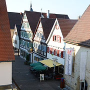 Marbach am Neckar, östliche Marktstraße