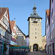 Marbach am Neckar, östliche Marktstraße