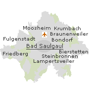Orte im Stadtgebiet von Bad Saulgau