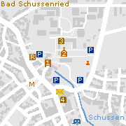 Markantes und Sehenswertes in der Innenstadt Bad Schussenried