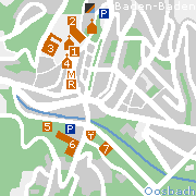 Baden-Baden, Sehenswürdigkeiten in der Innenstadt