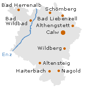 Calwkreis in Baden-Württemberg