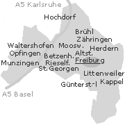 Karlsruhe Ortsteile
