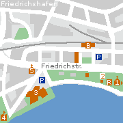 Friedrichshafen, Sehenswürdogkeiten in der Innenstadt