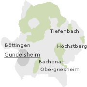 Orte im Stadtgebiet von Gundelsheim