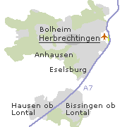 Orte im Stadtgebiet von Herbrechtingen