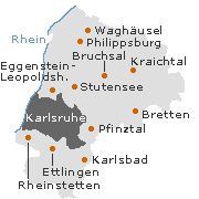 Karlsruhe Kreis in Baden-Württemberg
