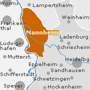 Umgebung von Mannheim