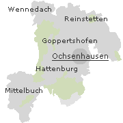 Orte im Stadtgebiet von Ochsenhausen