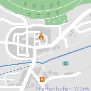 Sehenswertes und Markantes in der Innenstadt von Pfaffenhofen Württ