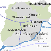 Stadtteile von Rheinfelden