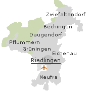 Orte im Stadtgebiet von Riedlingen