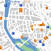 Schwäbisch Hall Innenstadt Sehenswürdigkeiten