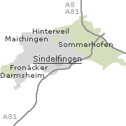Orte im Stadtgebiet von Sindelfingen