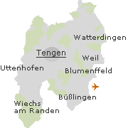 Orte im Stadtgebiet von Tengen