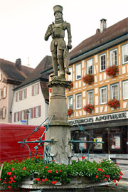 Murrhardt vor der historischen Altstadt