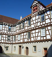 Schorndorf, Innenhof des ehemaligen Burgschlosses