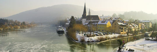 Neckargemünd, Mündung der Elsenz in den Neckar © Jens Hertel #11371074