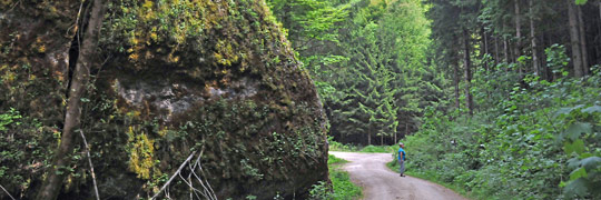 unterwegs zum Rabenfels, Frankenalb